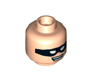LEGO Light Flesh Robin Minifigure Head (Recessed Solid Stud) (3626 / 26426)
