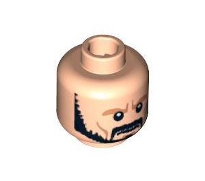 LEGO Light Flesh Setam Head (Safety Stud) (3626 / 89782)
