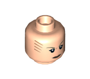 LEGO Light Flesh The Ancient One Minifigure Head (Recessed Solid Stud) (3626 / 27280)