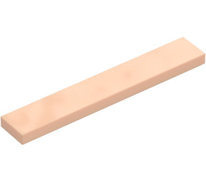 LEGO Light Flesh Tile 1 x 6 (6636)