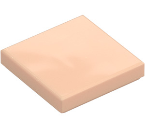 LEGO Light Flesh Tile 2 x 2 with Groove (3068 / 88409)