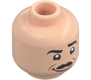 LEGO Light Flesh Walt Disney Minifigure Head (Recessed Solid Stud) (3274 / 104061)