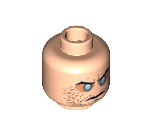 LEGO Light Flesh Zolm Head (Safety Stud) (88574 / 91854)