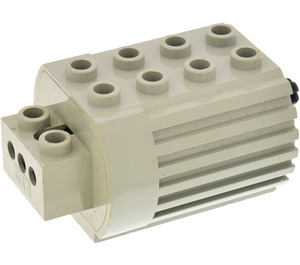 LEGO Light Gray 4.5 Volt Technic Motor With Three Prong Holes