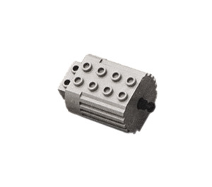 LEGO Light Gray 4.5 Volt Technic Motor With Two Prong Holes