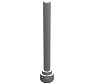 LEGO Light Gray Antenna 1 x 4 with Flat Top (3957 / 28658)