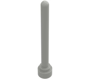 LEGO Light Gray Antenna 1 x 4 with Rounded Top (3957 / 30064)