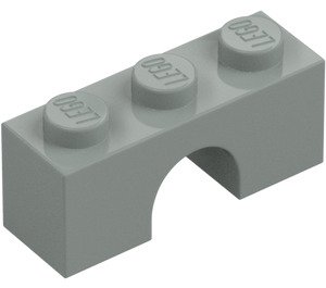 LEGO Hellgrau Bogen 1 x 3 (4490)