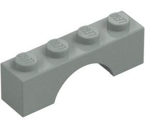 LEGO Světle šedá Klenba 1 x 4 (3659)