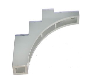 LEGO Light Gray Arch 1 x 5 x 4 Irregular Bow, Reinforced Underside (76768)