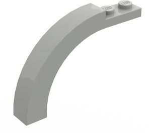 LEGO Gris clair Arche
 1 x 6 x 3.3 avec Haut incurvé (6060 / 30935)