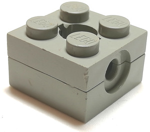 LEGO Light Gray Arm Holder Brick 2 x 2 with Hole