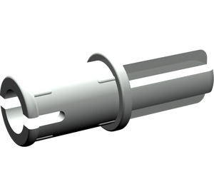 LEGO Light Gray Axle to Pin Connector with Friction (43093)