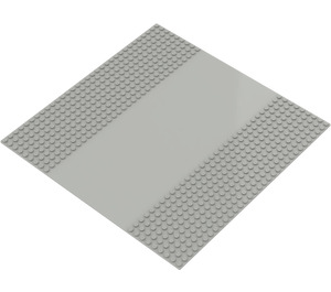 LEGO Gris clair Plaque de Base 32 x 32 Road 9-Stud Droit