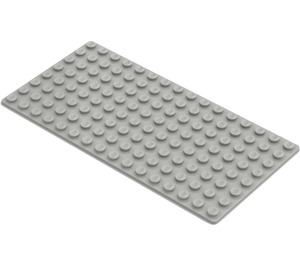 LEGO Light Gray Baseplate 8 x 16 (3865)