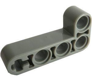 LEGO Light Gray Beam 2 x 4 Bent 90 Degrees, 2 and 4 holes (32140 / 42137)