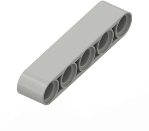 LEGO Light Gray Beam 5 (32316 / 41616)