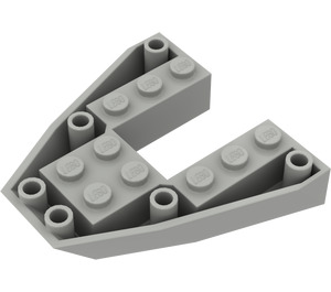 LEGO Hellgrau Boot Basis 6 x 6 (2626)