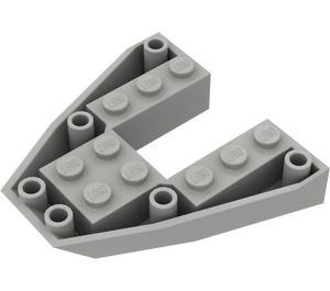 LEGO Light Gray Boat Base 6 x 6 (2626)