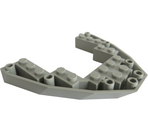 LEGO Light Gray Boat Base 8 x 10 (2622)