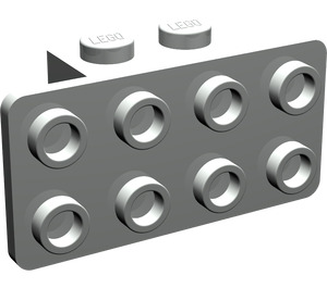 LEGO Light Gray Bracket 1 x 2 - 2 x 4 (21731 / 93274)