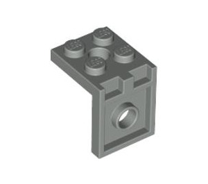 LEGO Gris clair Support 2 x 2 - 2 x 2 En haut (3956 / 35262)