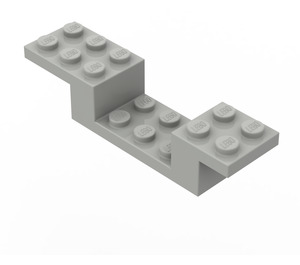 LEGO Ljusgrå Fäste 8 x 2 x 1.3 (4732)