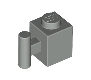 LEGO Light Gray Brick 1 x 1 with Handle (2921 / 28917)