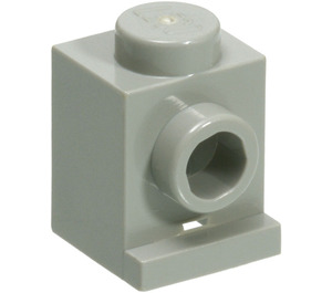 LEGO Light Gray Brick 1 x 1 with Headlight and Slot (4070 / 30069)