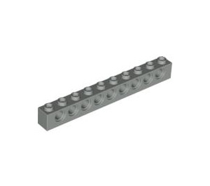 LEGO Lichtgrijs Steen 1 x 10 met Gaten (2730)