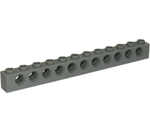 LEGO Light Gray Brick 1 x 12 with Holes (3895)