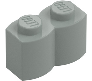 LEGO Grigio chiaro Mattoncino 1 x 2 Log (30136)