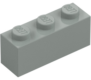 LEGO Light Gray Brick 1 x 3 (3622 / 45505)