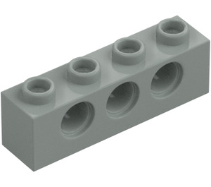 LEGO Light Gray Brick 1 x 4 with Holes (3701)