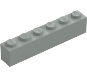 LEGO Jasny szary Cegła 1 x 6 (3009 / 30611)