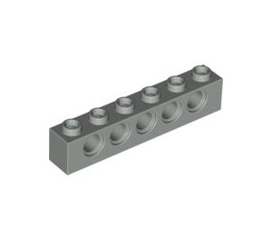 LEGO Hellgrau Backstein 1 x 6 mit Löcher (3894)