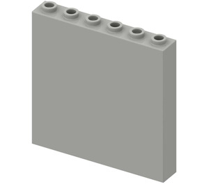 LEGO Gris claro Ladrillo 1 x 6 x 5 (3754 / 44590)