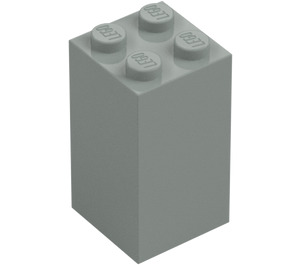 LEGO Lys grå Kloss 2 x 2 x 3 (30145)