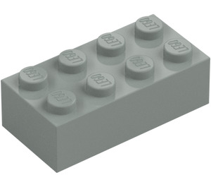 LEGO Gris claro Ladrillo 2 x 4 (3001 / 72841)