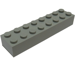 LEGO Světle šedá Kostka 2 x 8 (3007 / 93888)