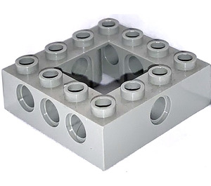 LEGO Grigio chiaro Mattoncino 4 x 4 con Open Centro 2 x 2 (32324)