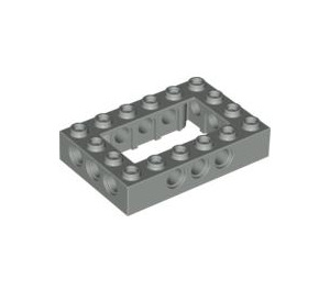 LEGO Light Gray Brick 4 x 6 with Open Center 2 x 4 (32531 / 40344)