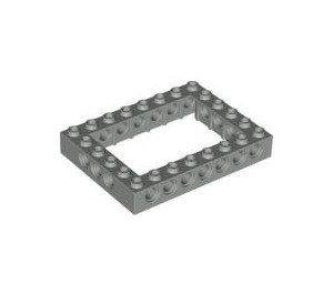 LEGO Hellgrau Backstein 6 x 8 mit Open Center 4 x 6 (1680 / 32532)