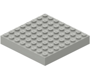 LEGO Gris Clair Brique 8 x 8 (4201 / 43802)