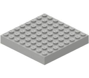 LEGO Light Gray Brick 8 x 8 (4201 / 43802)