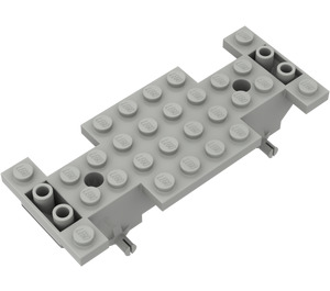 LEGO Light Gray Car Base 4 x 10 x 1 2/3 (30235)