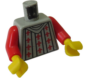 LEGO Lichtgrijs  Kasteel Torso (973 / 73403)