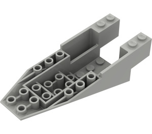 LEGO Light Gray Cockpit 4 x 11 x 2 & 2/3 (6058)