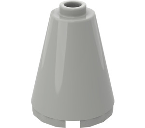 LEGO Light Gray Cone 2 x 2 x 2 (Safety Stud) (3942)