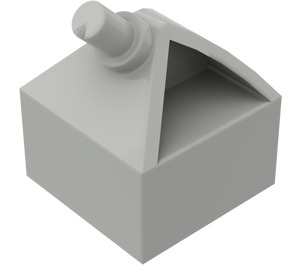 LEGO Gris clair Console 2 x 2 for Volant (30640)